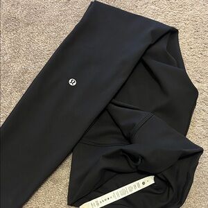lululemon athletica Black Leggings with Logo
